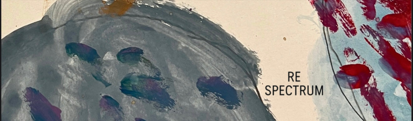 RE SPECTRUM アートTシャツ|Back Patch Art(ダークブラウン×アースカラー)