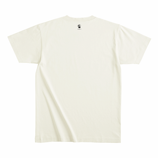 RE SPECTRUM オーガニックTシャツ ナチュラル|Hidaka Mountains Organic T-Shirt