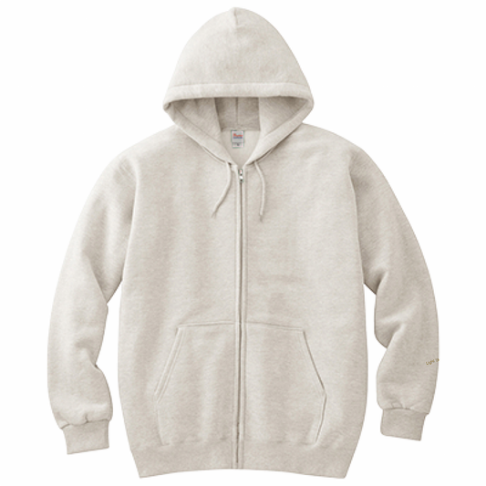 RE SPECTRUM birdモチーフジップアップフードパーカー｜オートミール×birdモチーフ（メンズ）