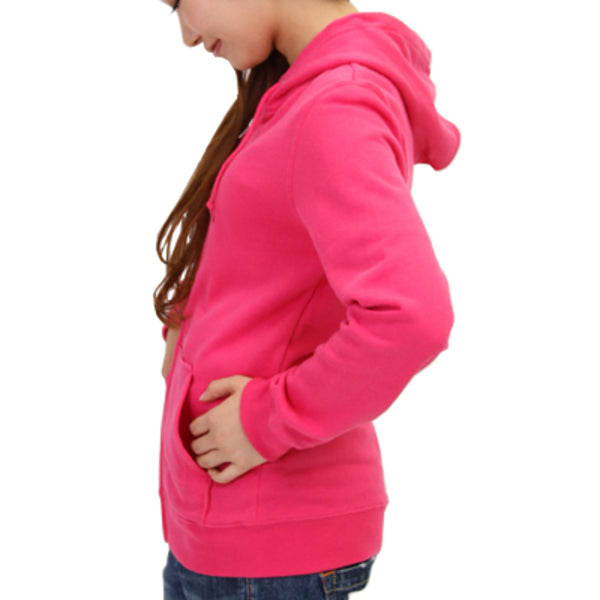 RE SPECTRUM birdモチーフジップアップフードパーカー｜オートミール×birdモチーフ（レディース）