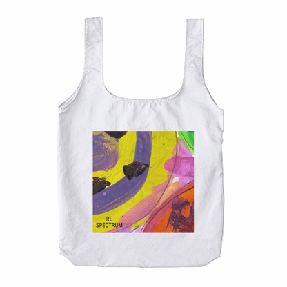 RE SPECTRUM アートエコバッグ｜Color（ホワイト×マルチカラー）