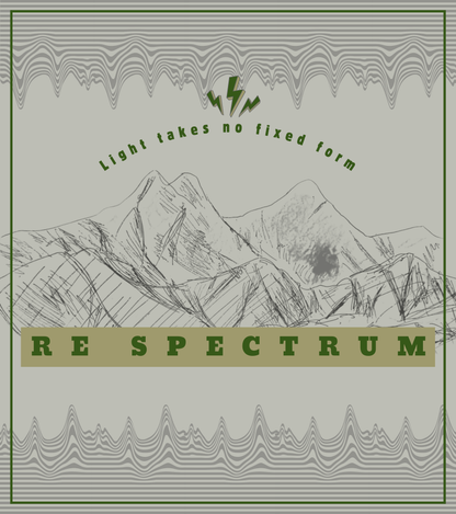 RE SPECTRUM オーガニックTシャツ　ホワイト｜Hidaka Mountains Organic T-Shirt