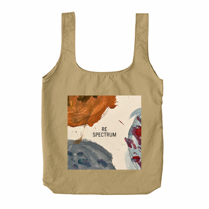 RE SPECTRUM アートエコバッグ｜Color（ベージュ×アースカラー）