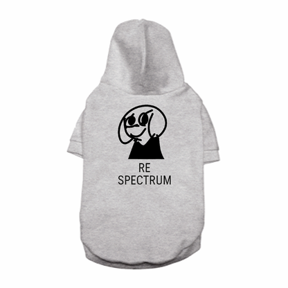 RE SPECTRUMロゴドッグパーカー（XL）グレー