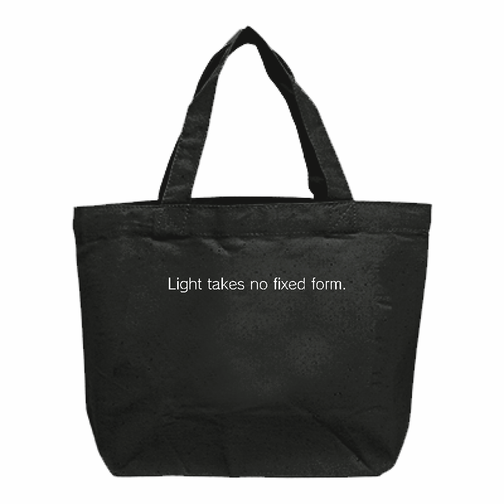 RE SPECTRUM アートトート｜Color & Message（ブラック×アースカラー）