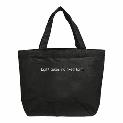 RE SPECTRUM アートトート｜Color & Message（ブラック×アースカラー）